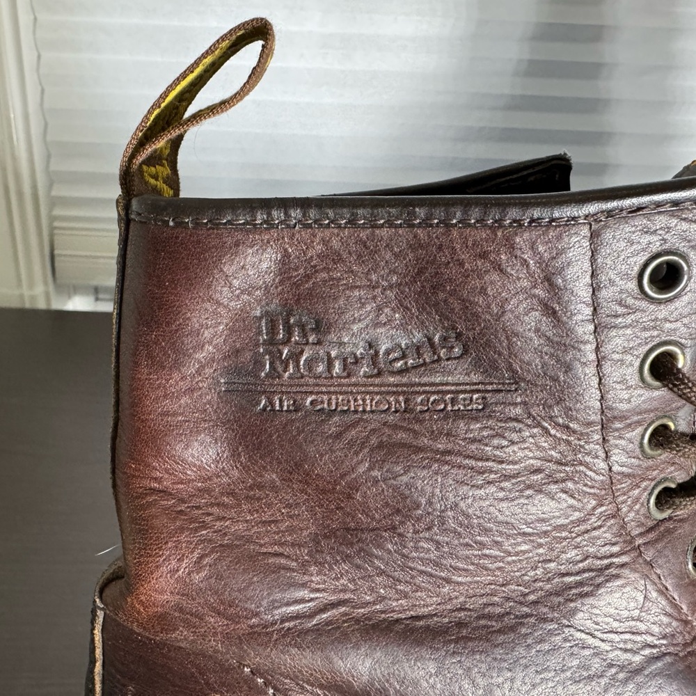 Dr. Martens 1460 Brown Leather Boots - Picture 3 of 9